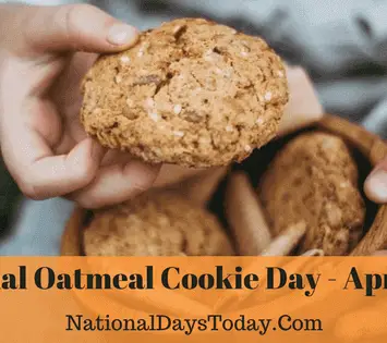 National Oatmeal Cookie Day