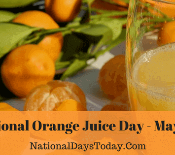 National Orange Juice Day