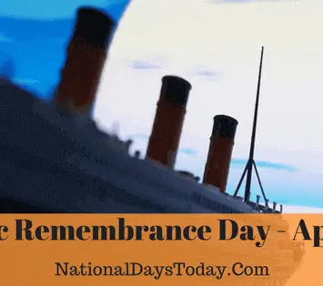 Titanic Remembrance Day