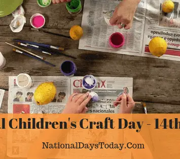 National Children’s Craft Day