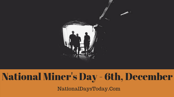 National Miner’s Day
