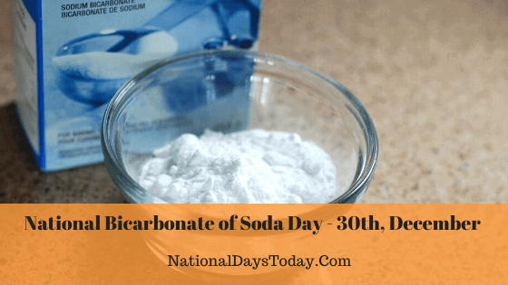 National Bicarbonate of Soda Day