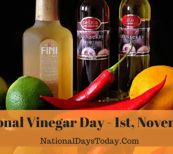 National Vinegar Day