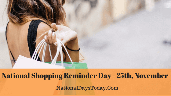 National Shopping Reminder Day
