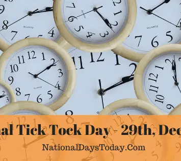 National Tick Tock Day