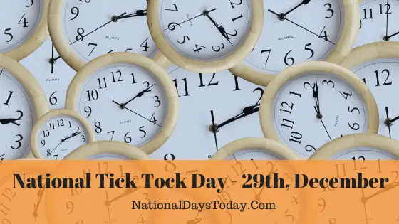 National Tick Tock Day