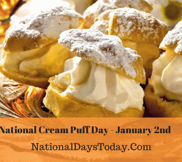 National Cream Puff Day