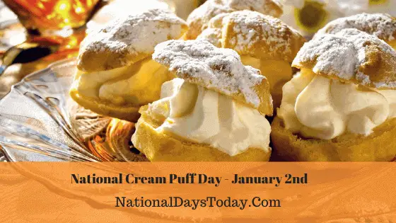 National Cream Puff Day