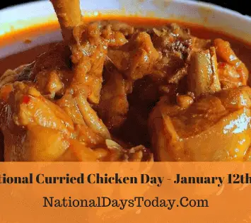 National Curried Chicken Day