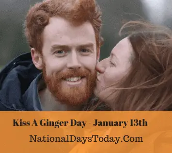 Kiss A Ginger Day