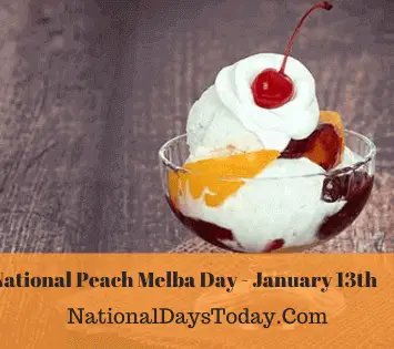 National Peach Melba Day