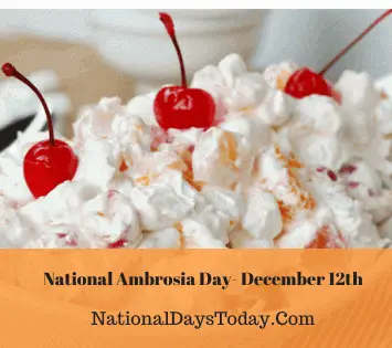 National Ambrosia Day