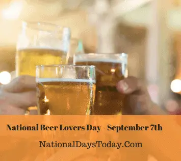 National Beer Lovers Day