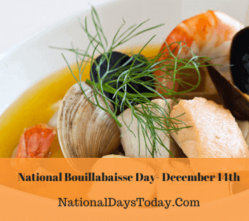 National Bouillabaisse Day