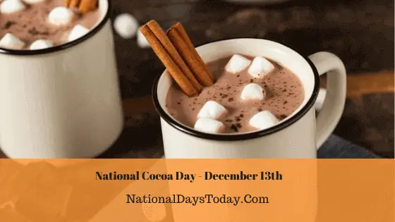 National Cocoa Day