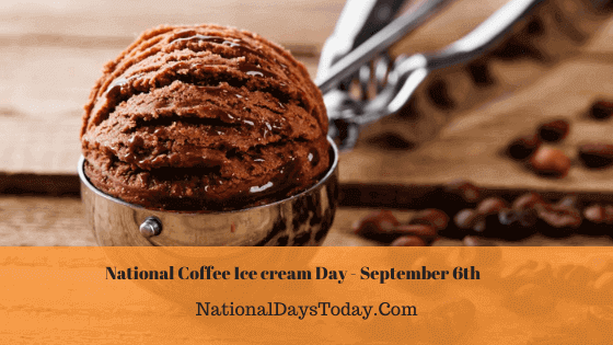 National Coffee Ice cream Day