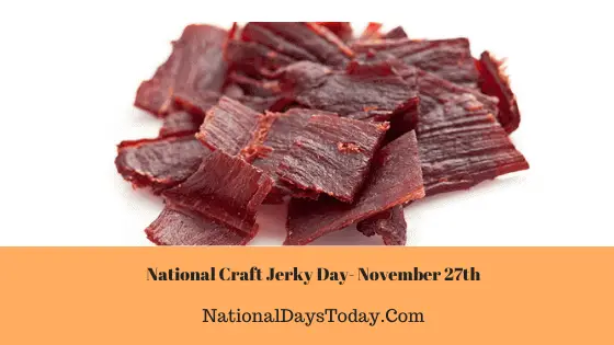 National Craft Jerky Day