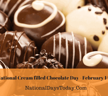 National Cream filled Chocolate Day