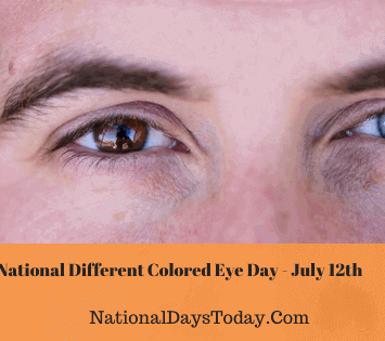 National Different Colored Eye Day