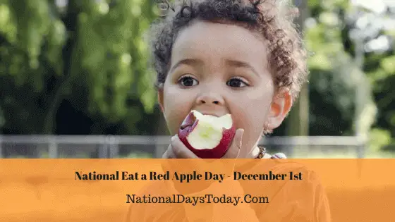 National Eat a Red Apple Day