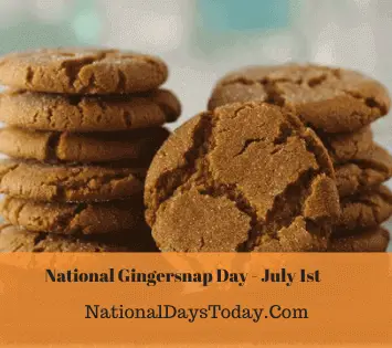 National Gingersnap Day