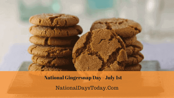 National Gingersnap Day
