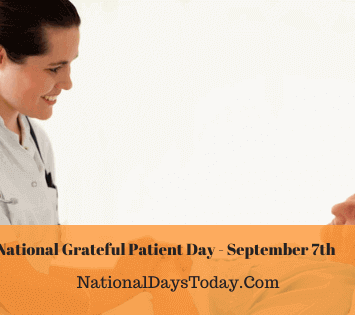 National Grateful Patient Day