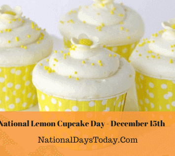 National Lemon Cupcake Day