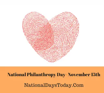 National Philanthropy Day