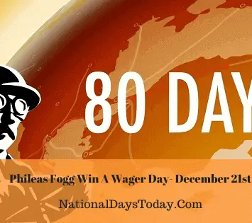 Phileas Fogg Win A Wager Day