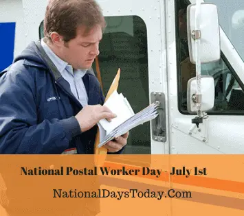 National Postal Worker Day