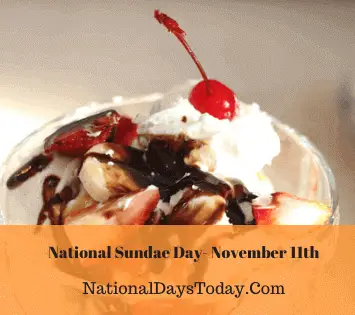 National Sundae Day