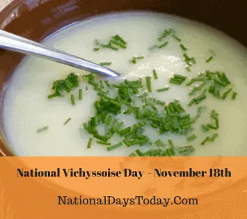 National Vichyssoise Day