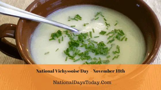 National Vichyssoise Day