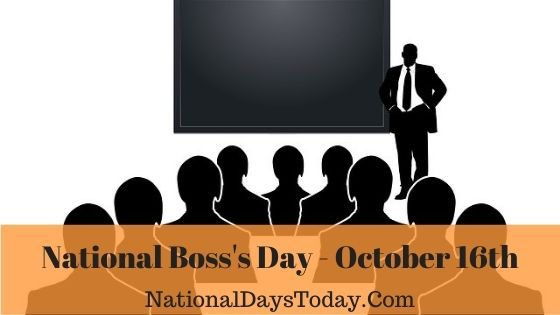 National Boss's Day