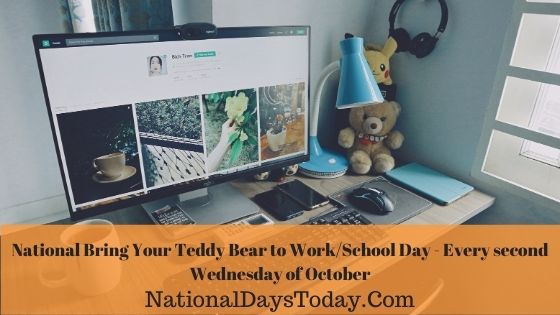 National Bring Your Teddy Bear to Work