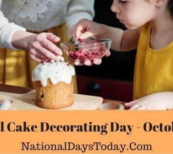 National Cake Decorating Day