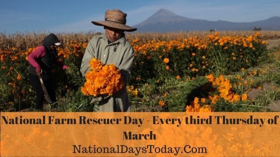 National Farm Rescuer Day