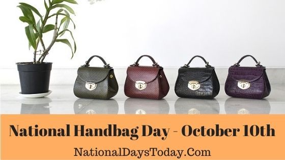 Halm, Press Portfolio, NATIONAL HANDBAG DAY