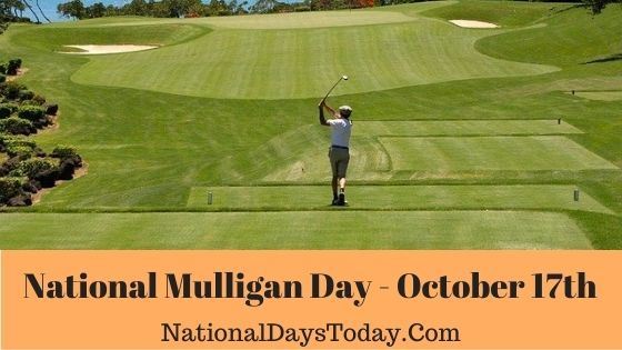 National Mulligan Day