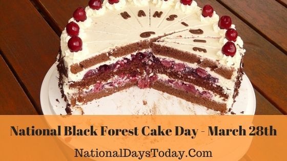 Celebrate National Black Forest Cake Day Near NJ | Custom Cakes Lebanon