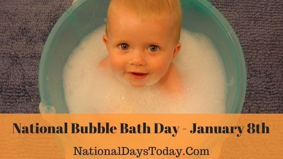 National Bubble Bath Day