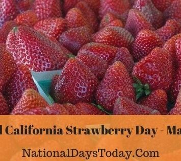 National California Strawberry Day
