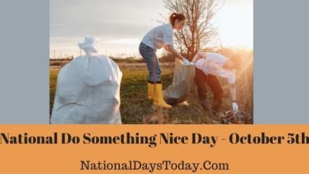 National Do Something Nice Day