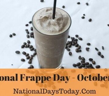 National Frappe Day