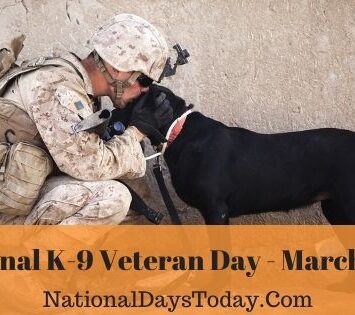 National K-9 Veteran Day