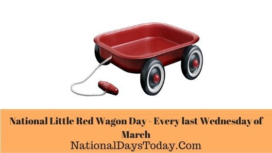 National Little Red Wagon Day