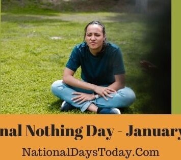 National Nothing Day