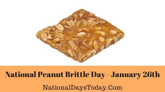 National Peanut Brittle Day