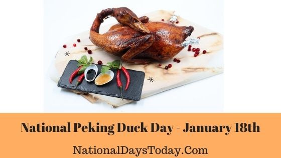 National Peking Duck Day